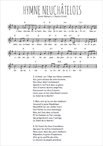 Hymne neuchâtelois